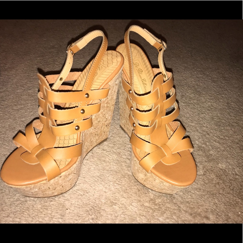 Boutique Wedges. Never Been Worn.